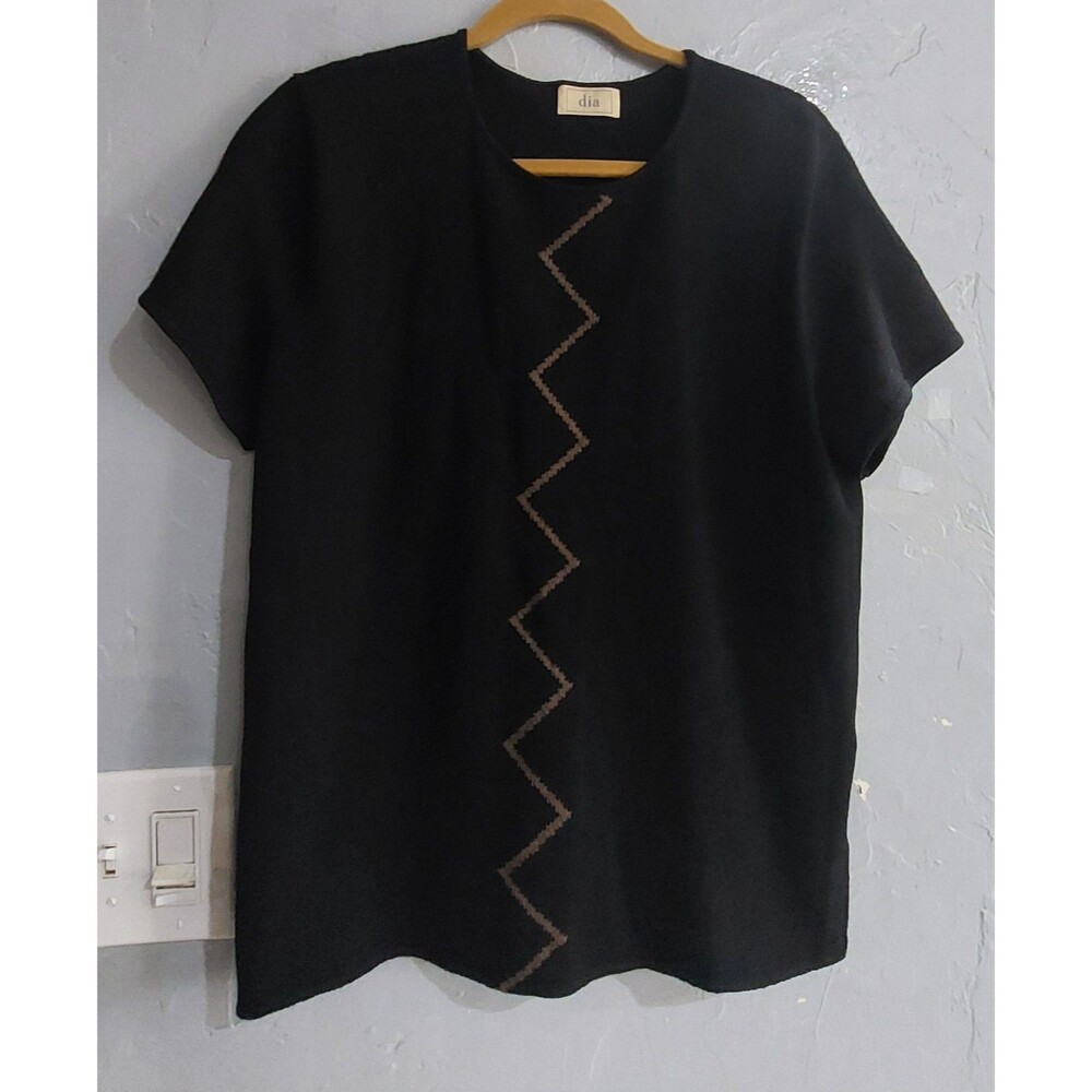 Vintage 1998 Tops, dia, Wool,Rayón, Made In USA,,20 Inch Of Armp To Armp